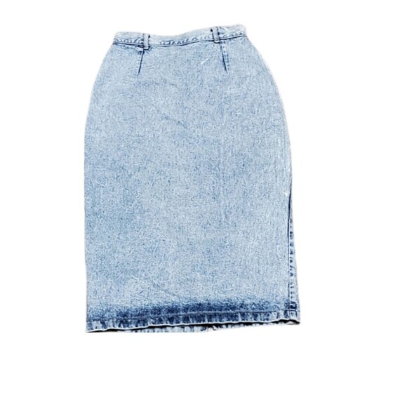 Women Vintage 1980s stone Wash Jeweled No Problem High Waisted Pencil Je… - Picture 4 of 9